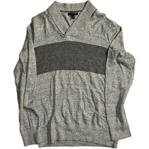 Banana Republic V-Neck Sweater Gray Men’s Size M‎